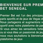 1er bet senegal